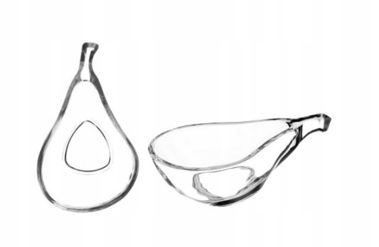 SALATERKA NA PRZYSTAWKI FIBI 14,5X8,8CM 2SZT