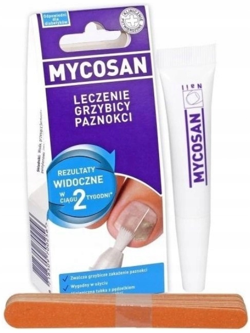 

Mycosan Grzybica paznokci serum 10ml 10 pilników