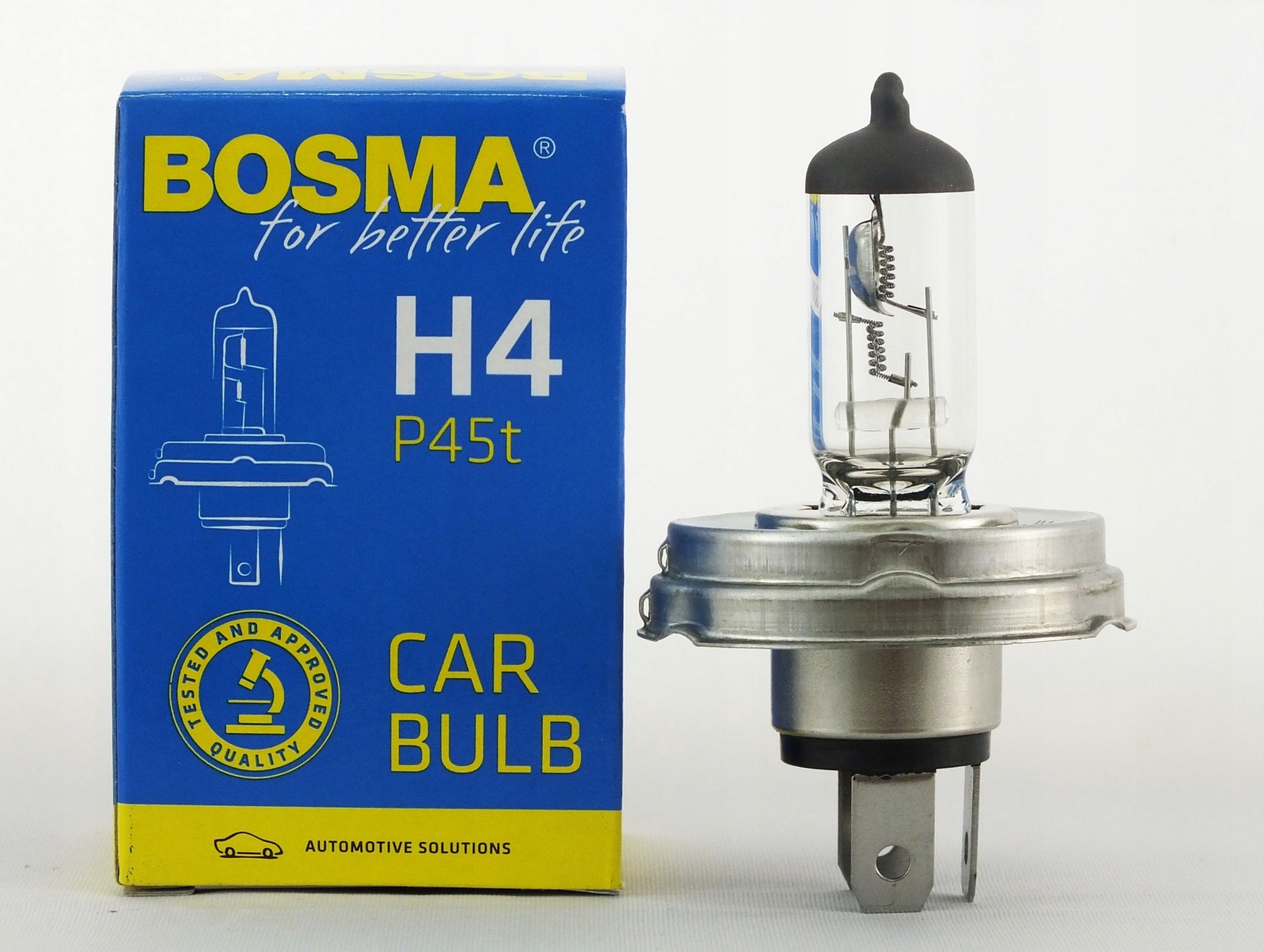Żarówka Mot. Bosma H4 24V 75/70W P45T 1szt