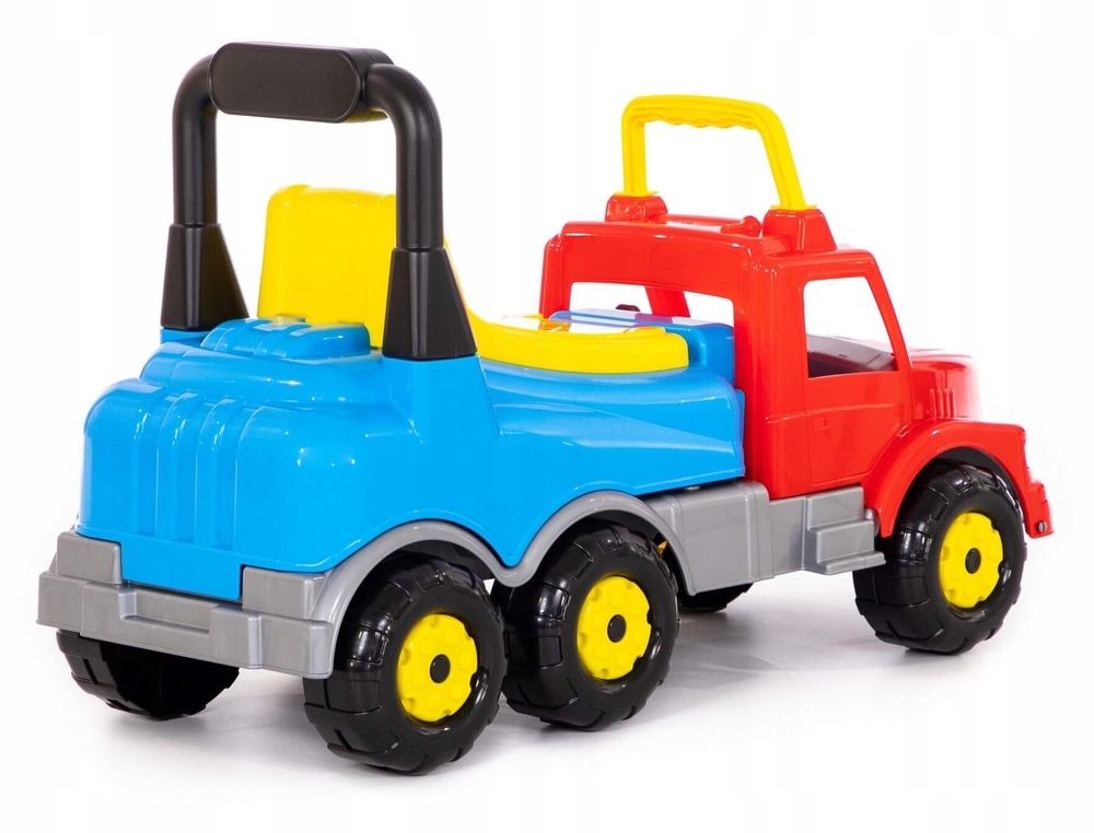 Auto Jeździk samochód odpychacz Buran Polesie Kolor Czerwony