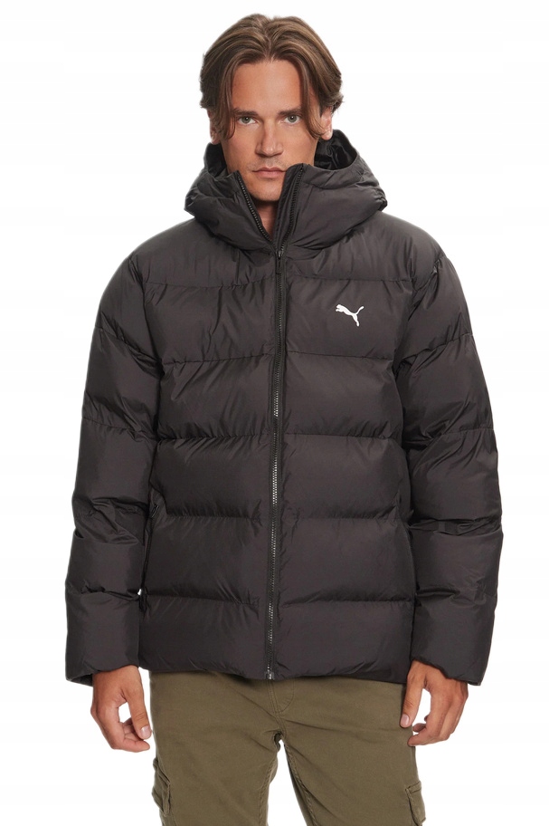 Puma Zimní Bunda Přepušená Bunda S Kapucí V Kapuce XL
