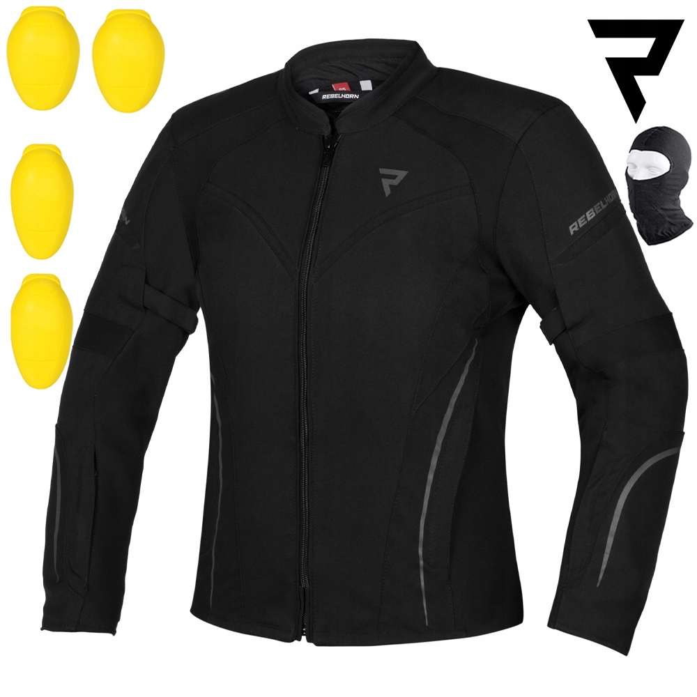 Motocyklová Bunda Rebelhorn Luna Lady Textilná Mestská Darček