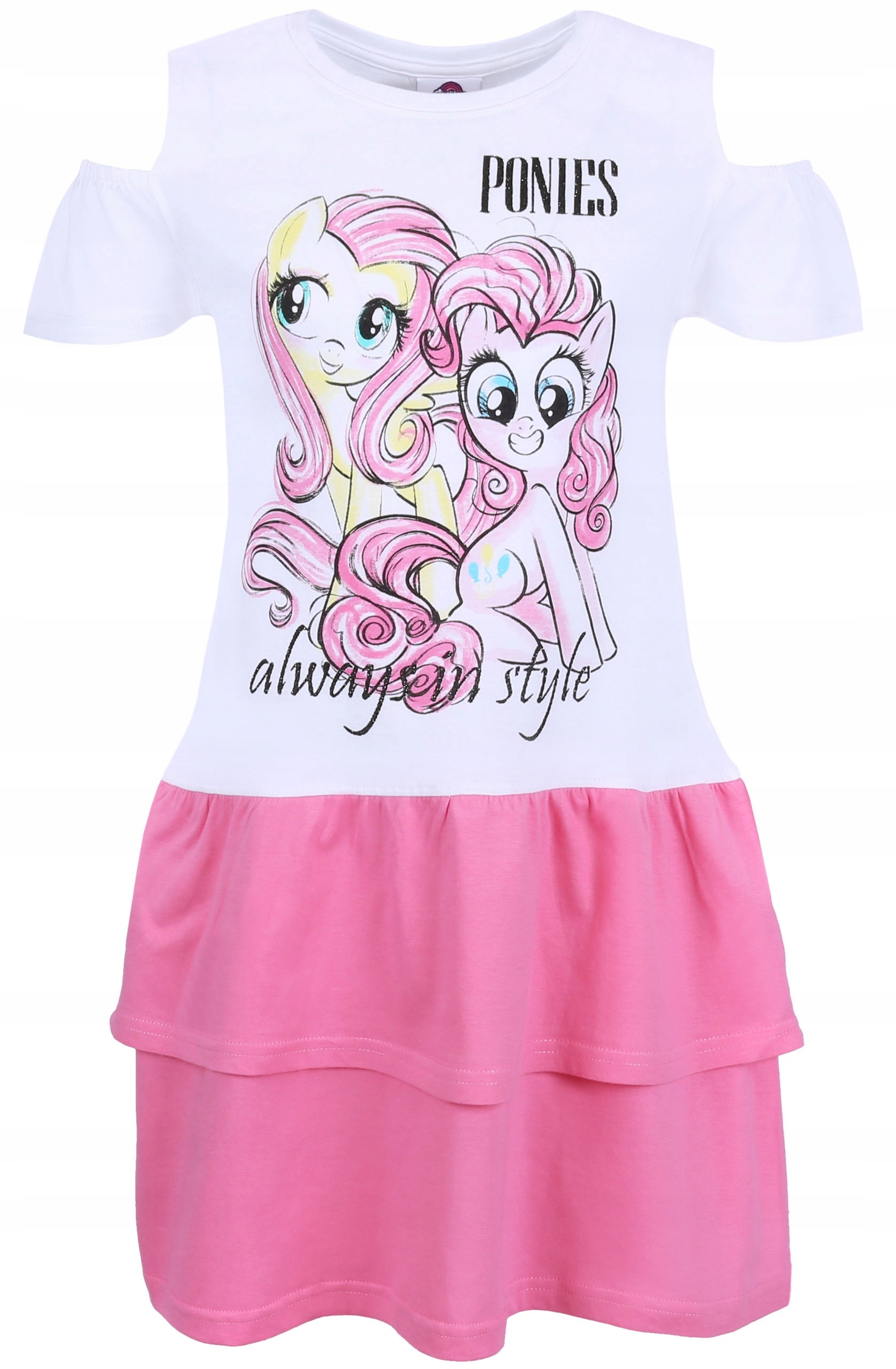 

Sukienka z wyciętymi ramionami My Little Pony