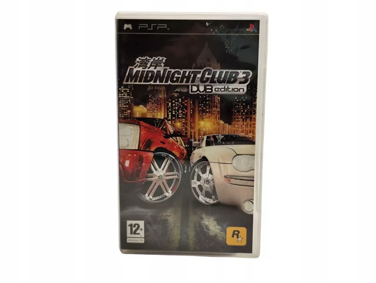 GRA NA PSP MIDNIGHT CLUB 3 - DUB EDITION, PLAYSTATION PORTABLE (PSP)