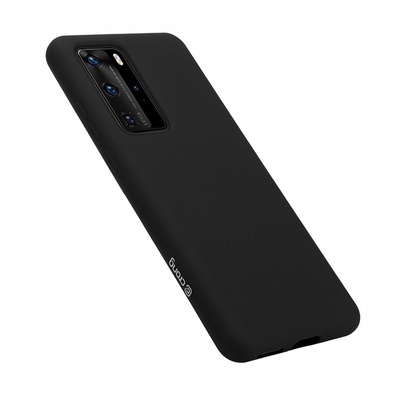 

Crong Color Cover Czarne Etui do Huawei P40 Pro