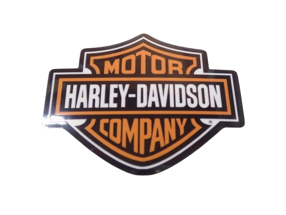Naklejka Winylowa Motoryzacyjna Harley Davidson Company Usa 6,9 x 5,5 cm