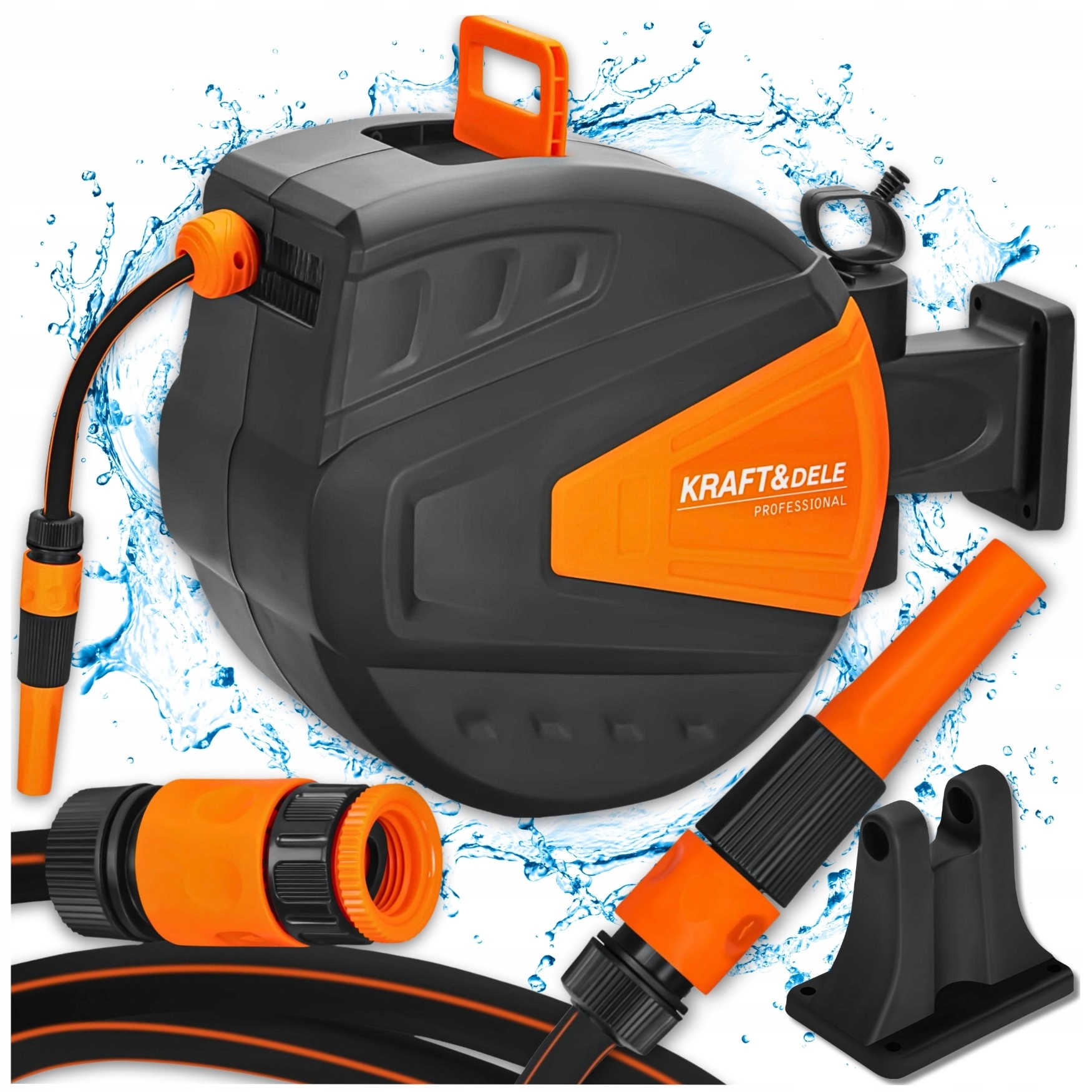 Bubon Na Záhradnú Hadicu, Automatický Navíjač, Navíjací, Stenová Stena, Postrekovač 30 M 2 M