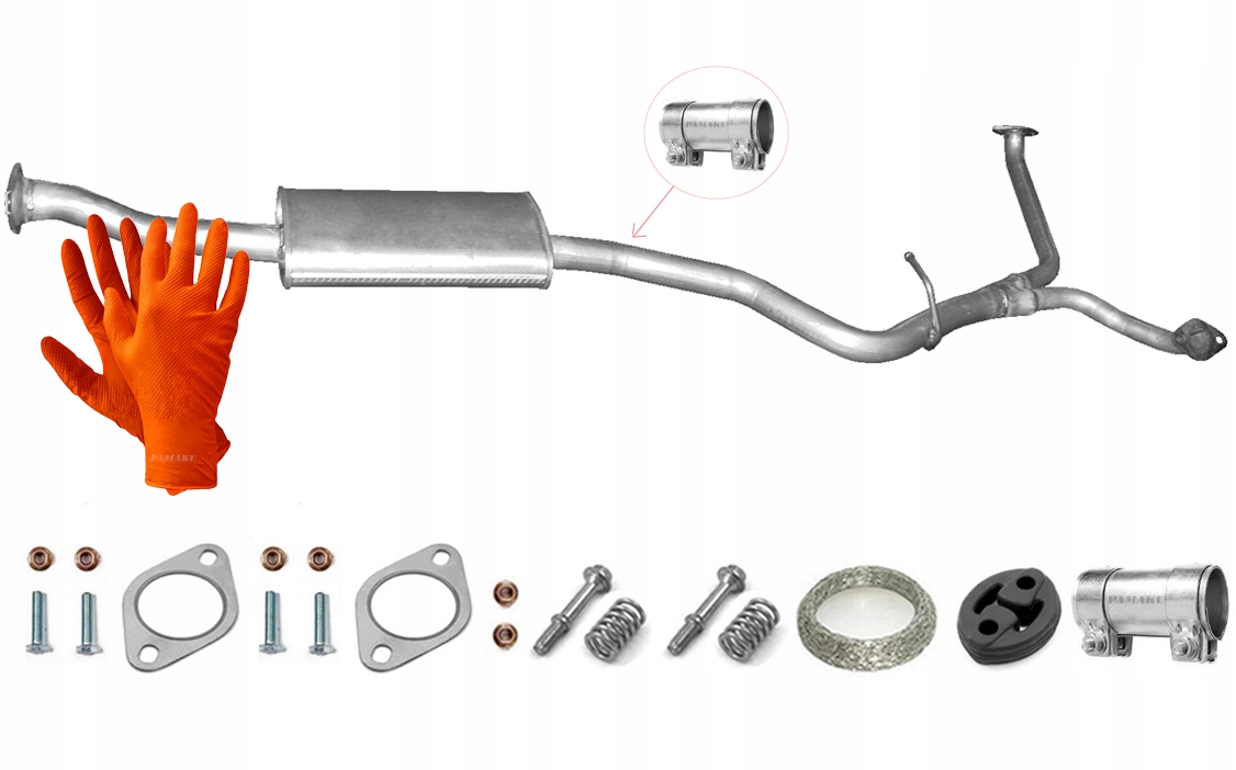 Subaru Tribeca 3.0 B9 EZ30 184 kW (od roku 2005) Tlumič