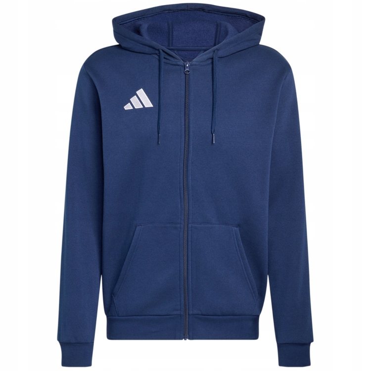 Pánská mikina adidas rozepínací Entrada 26 Fz Hoody tmavě modrá KF5946 L