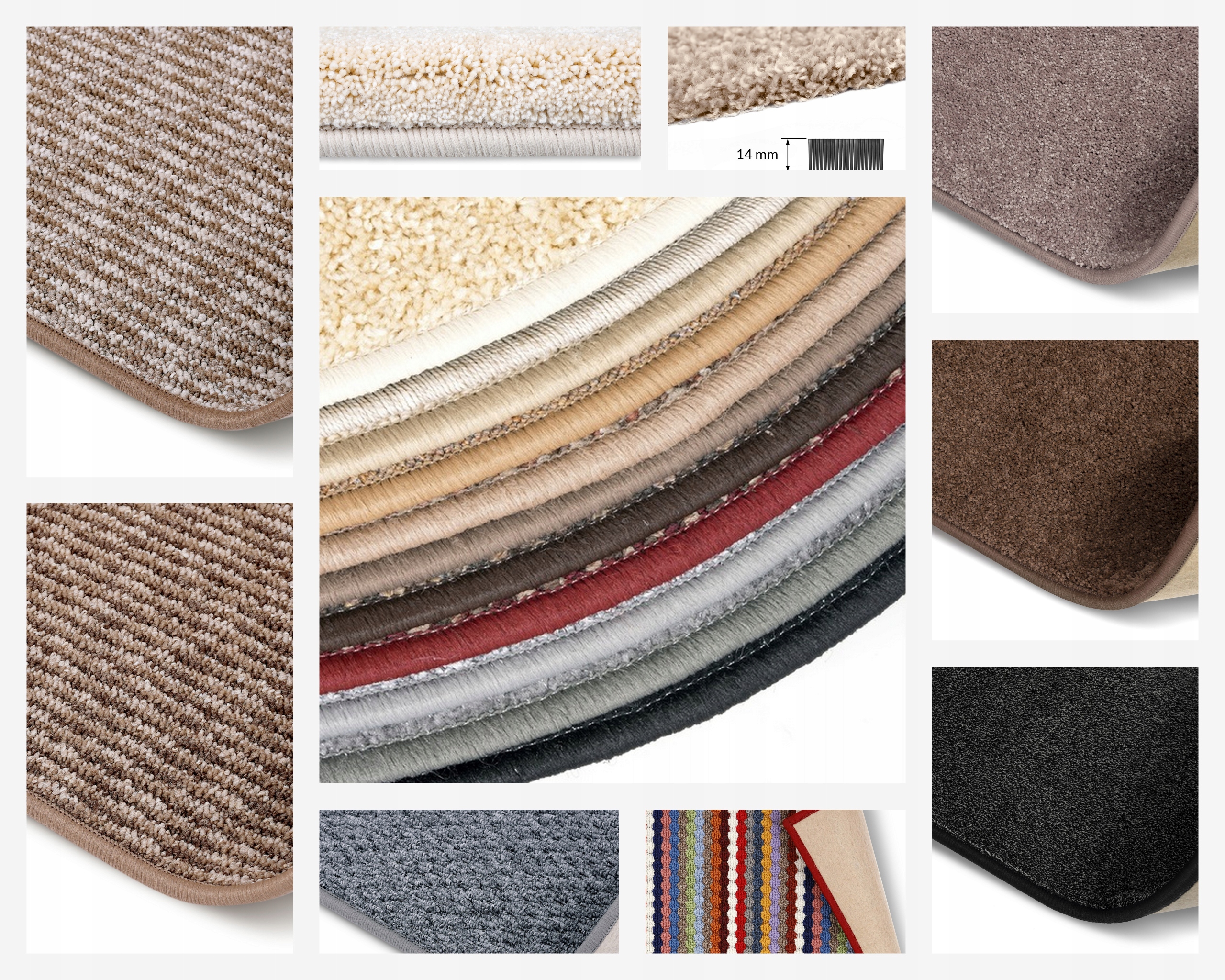 NAKŁADKI WYCIERACZKI Antypoślizgowe Gumowe na Schody Stopnie Wejściowe Długość 75 cm