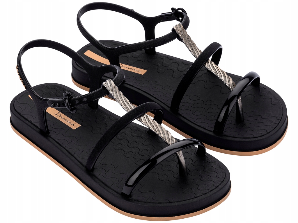 Dámské sandály Ipanema Drip Intense vel. 37 módní pohodlné černé