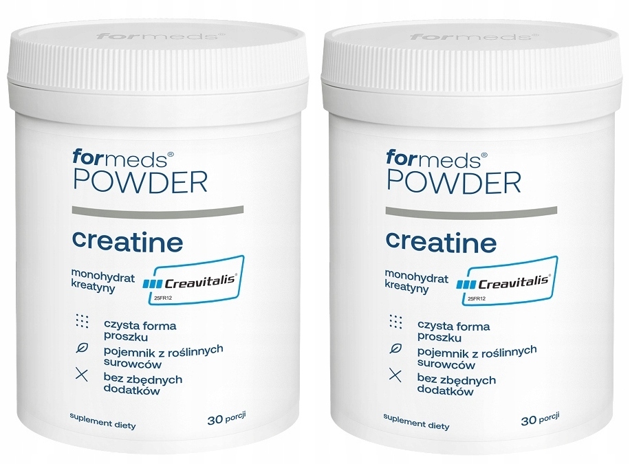 ForMeds Powder Creatine Fyzická výkonnost Mozek Pohoda