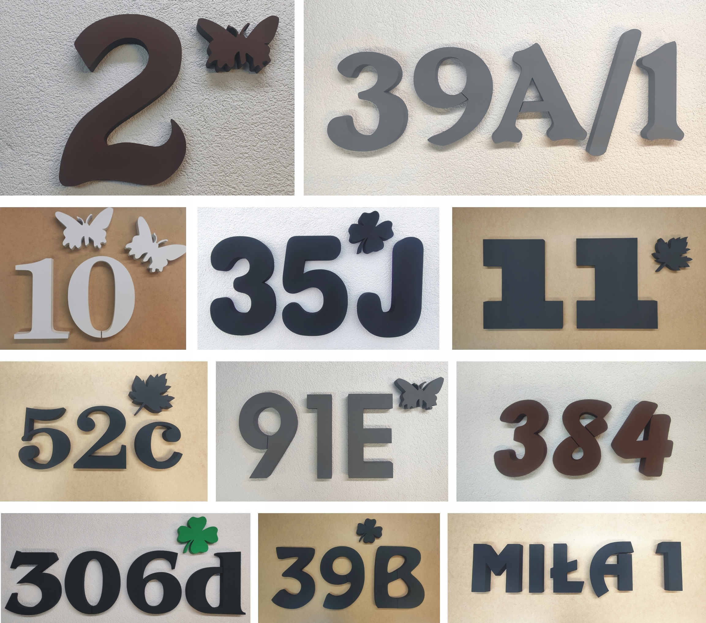 NUMER NA DOM wys.30cm dekor gratis ! Kod producenta nr30cm