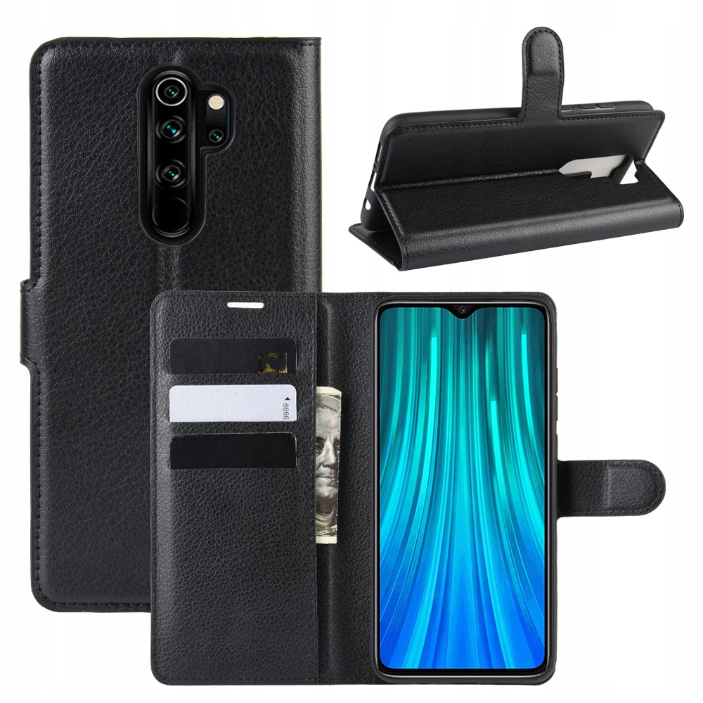 

Etui Portfel Litchi Do Xiaomi Redmi Note 8 Pro