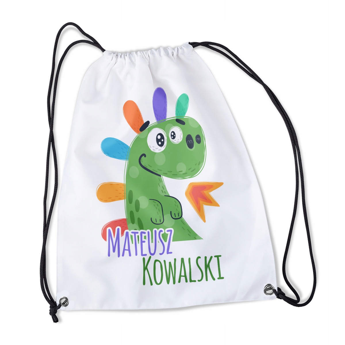 

Worek Plecak do przedszkola z imieniem Dużo wzorów