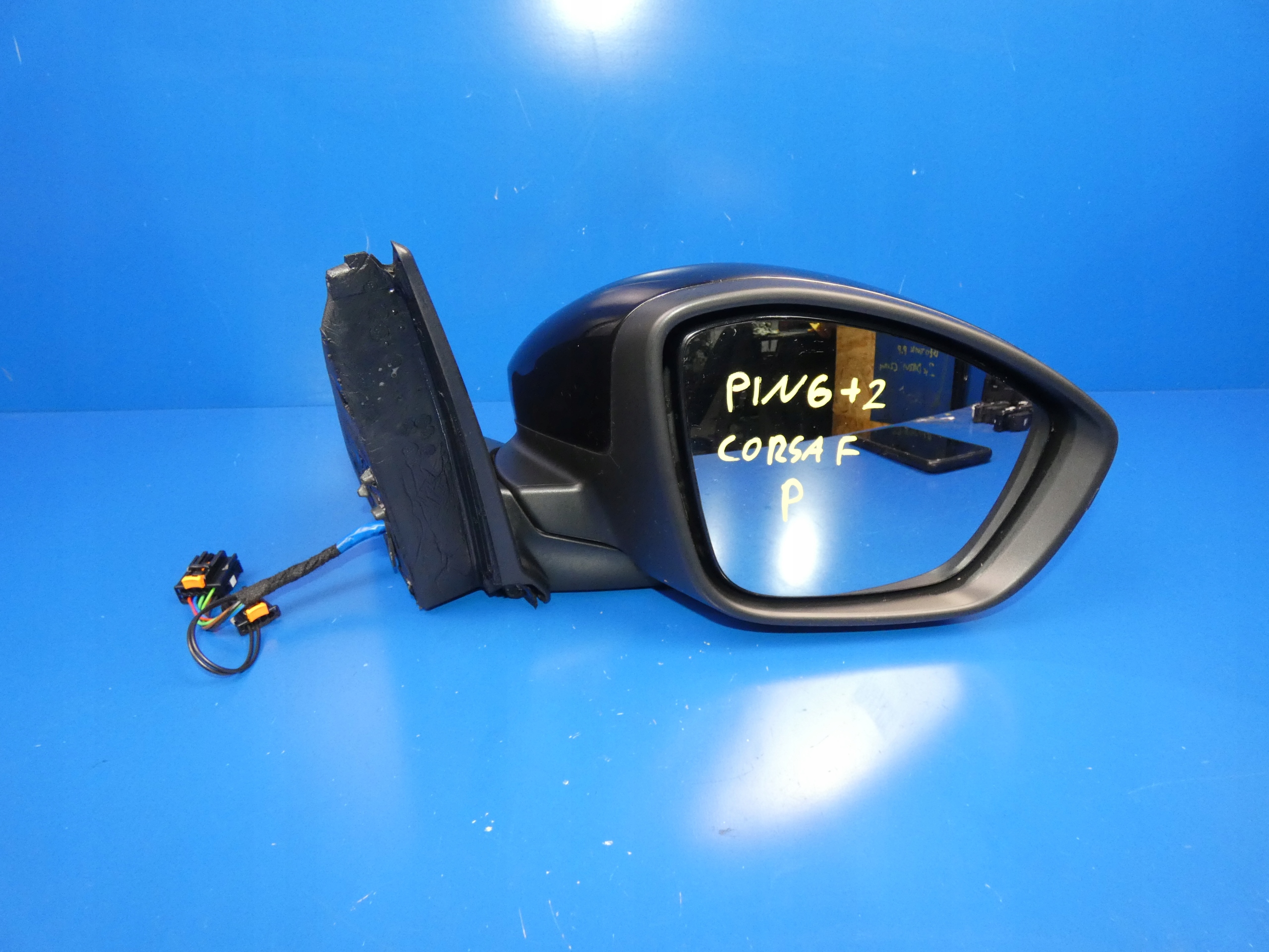 Opel Corsa F GS-LINE mirror exterior right 8 PIN