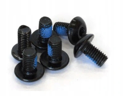 Śruby do Tarczy Hamulcowej M5x10mm CZARNE 6 szt