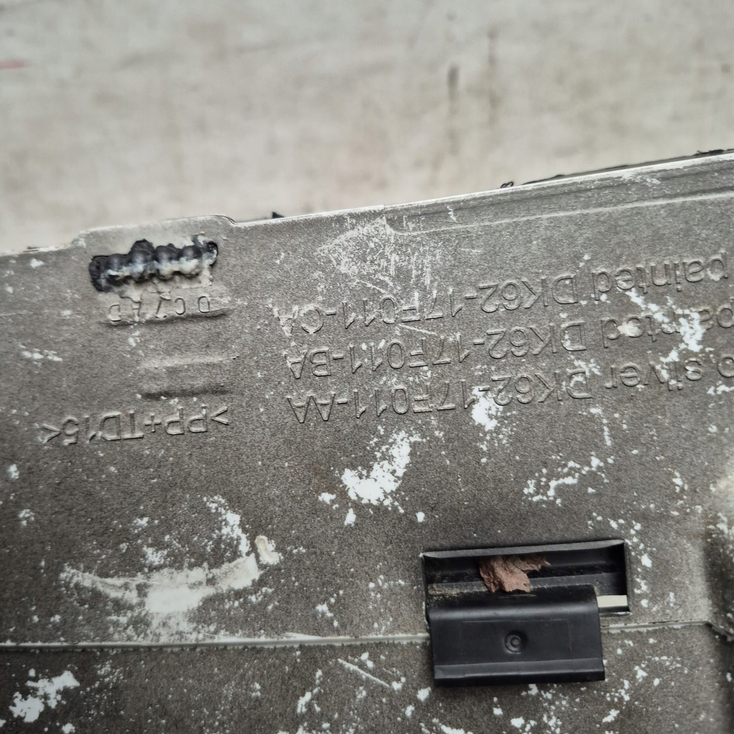 RANG ROVER SPORT 14- L494 spoiler diffúzor doplněk nárazníku předek
