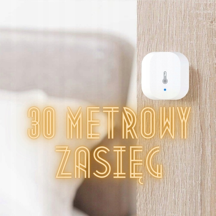 Czujnik Temperatury i Wilgotności Tuya Termometr Higrometr SMART WOOX Stan opakowania oryginalne