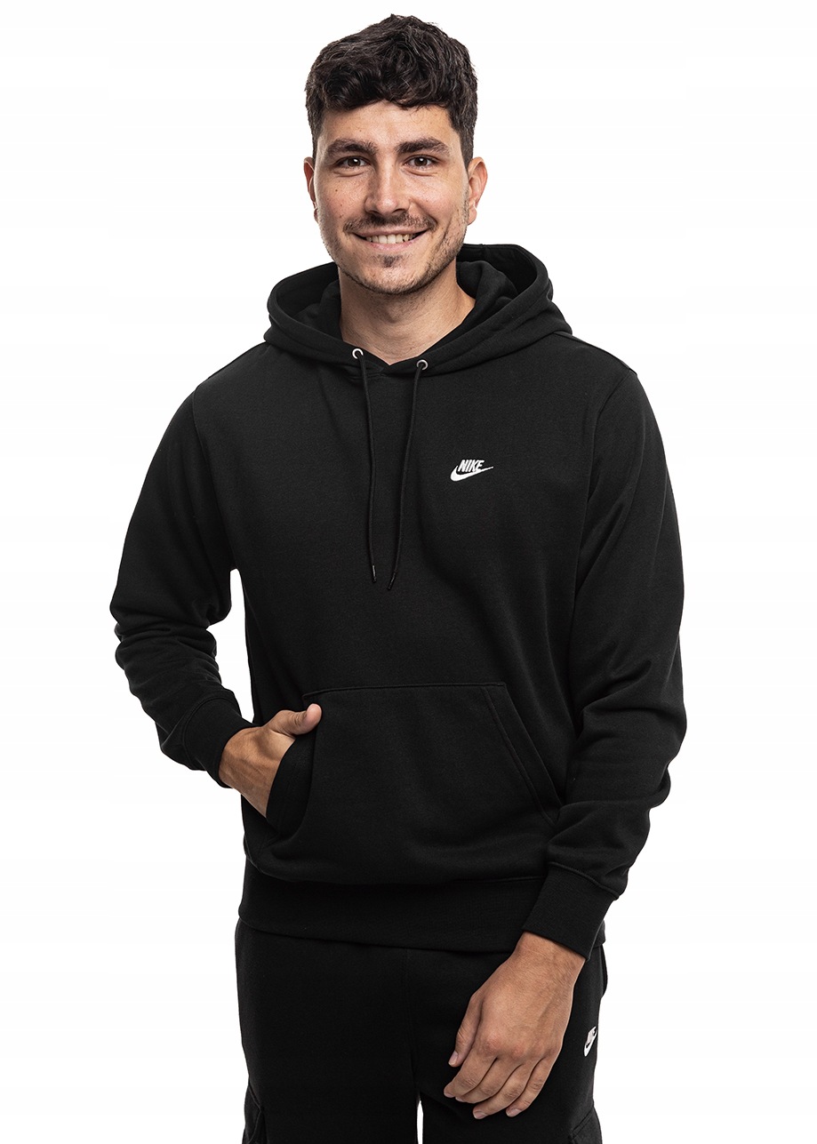 Pánská Mikina Nike S Kapucí Bavlněná Sportovní Club Bb vel XXL
