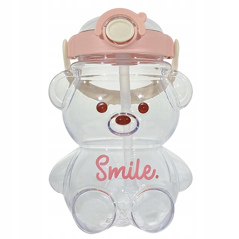 1400ml słodki miś pojemnik na wodę butelka na wodę