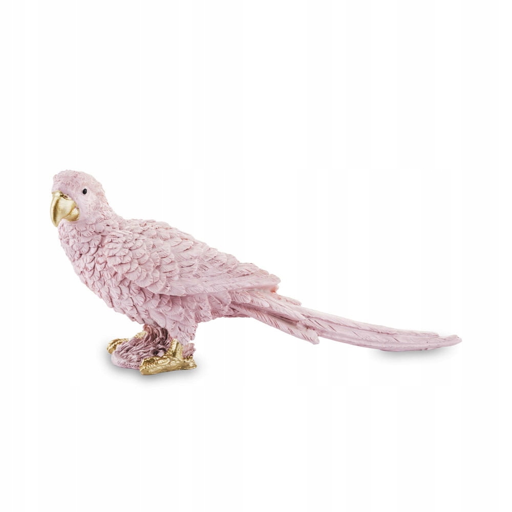 

Figurka Dekoracyjna Różowa Papuga Wysokość 14 cm