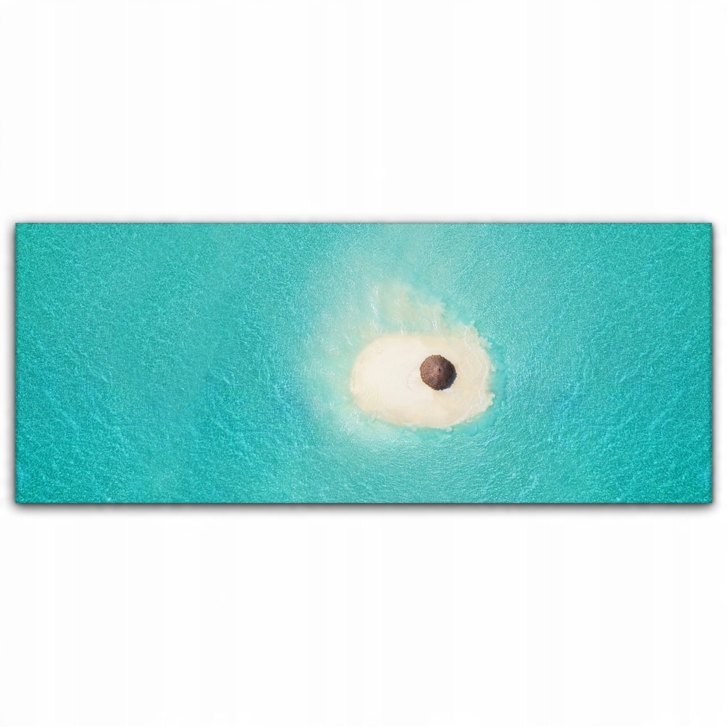 

Canvas na ramie ścienny 125x50 Wyspa Natura Woda