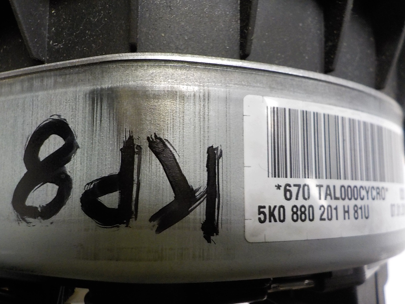 VW GOLF VI Airbag Deckel AIR BAG