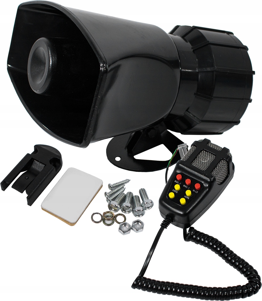 SYRENA 7 TON POLICYJNA FANFARA MEGAFON 100W GŁOŚNA Producent części Inny