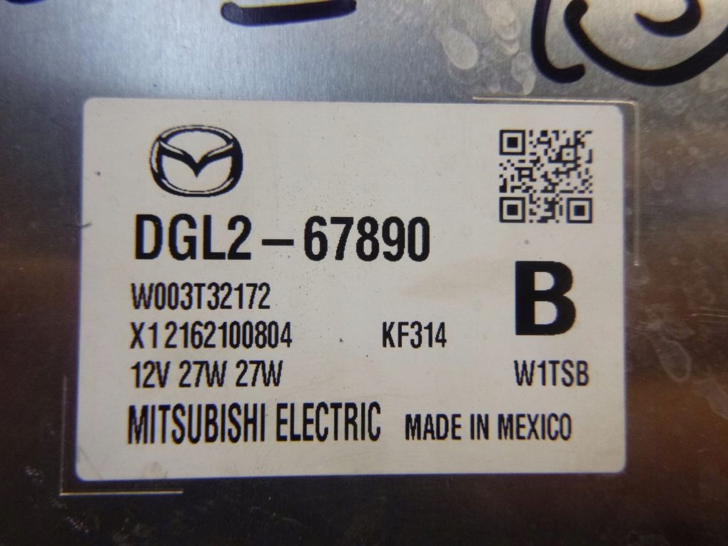 MAZDA CX-30 CX30 DGL2-67890 control unit module