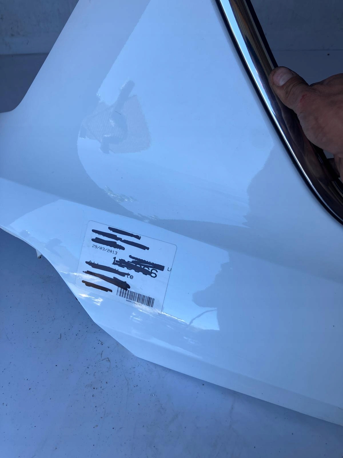 Couverture Aile Gauche Arrière FORD B MAX DC