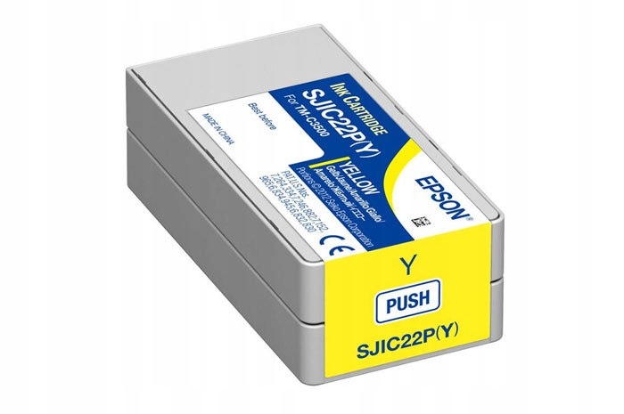 Originální inkoust Yellow Epson SJIC22PY, SJI-C22PY, SJIC-22PY (C33S020604)