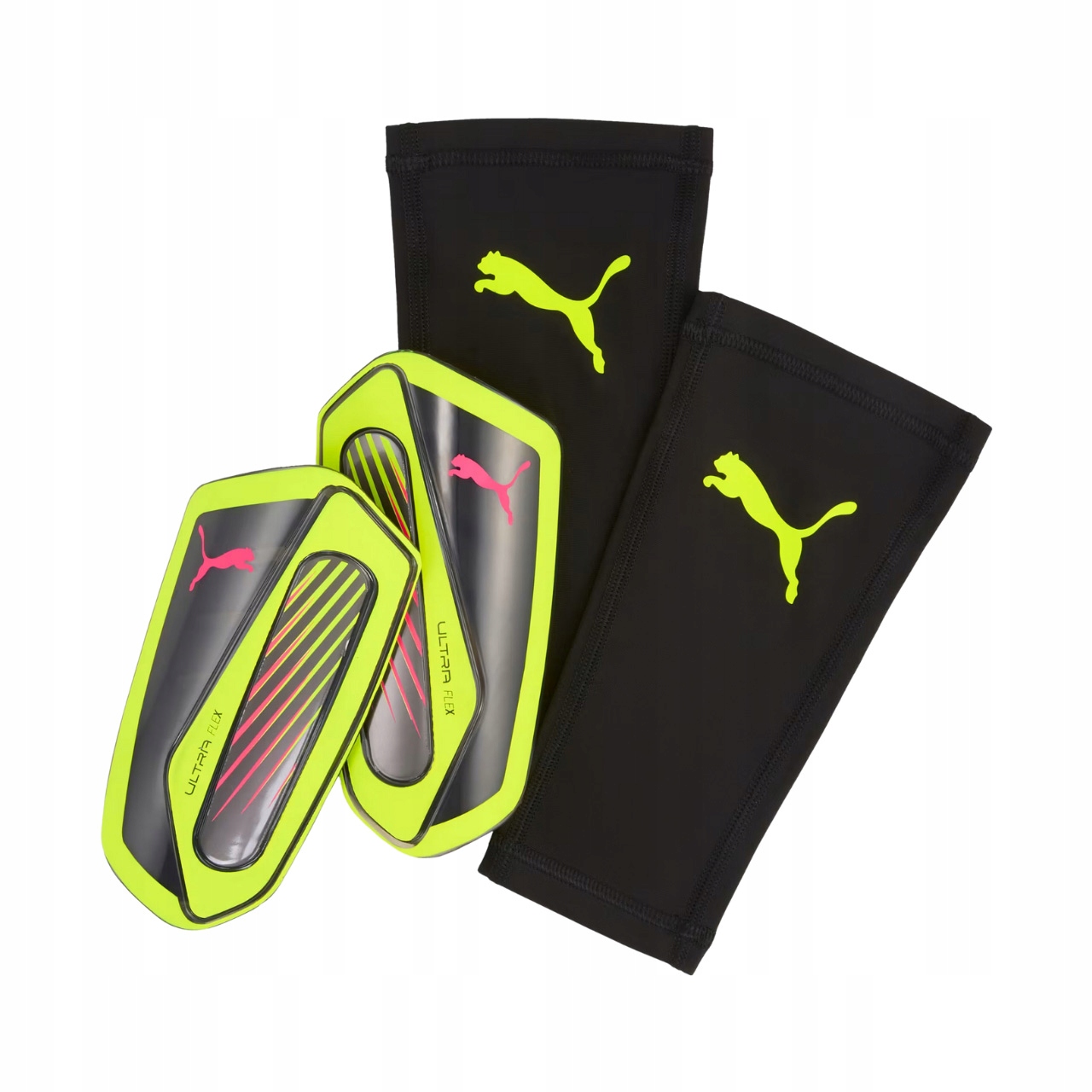 Ochraniacze piłkarskie Puma Ultra Flex Sleeve 030987 02 r.M