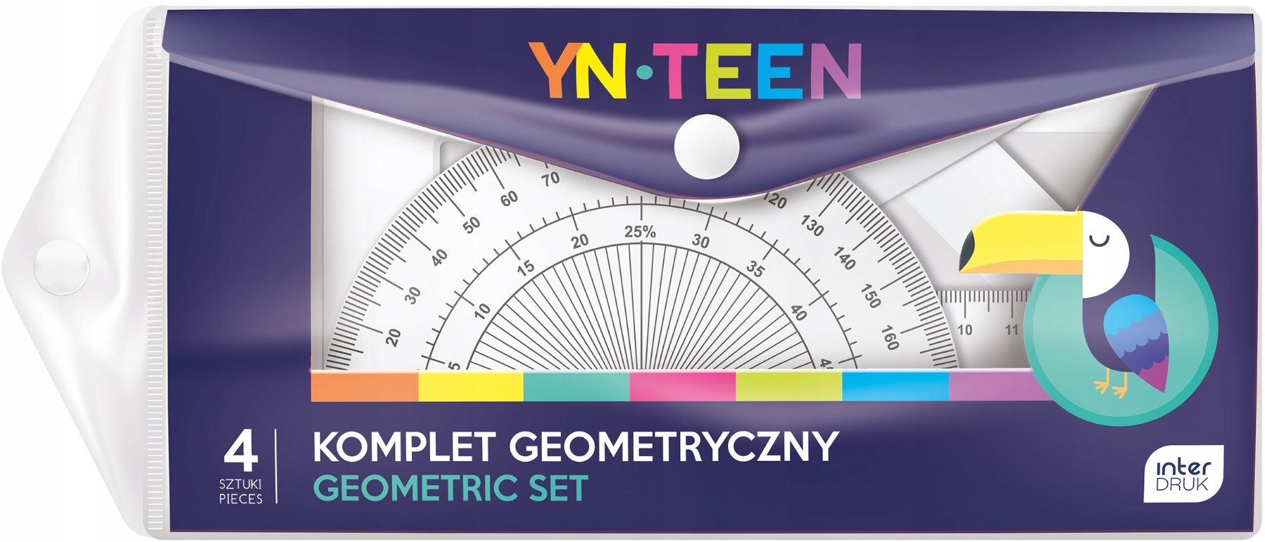 

YNTeen komplet geometryczny 4 elementy
