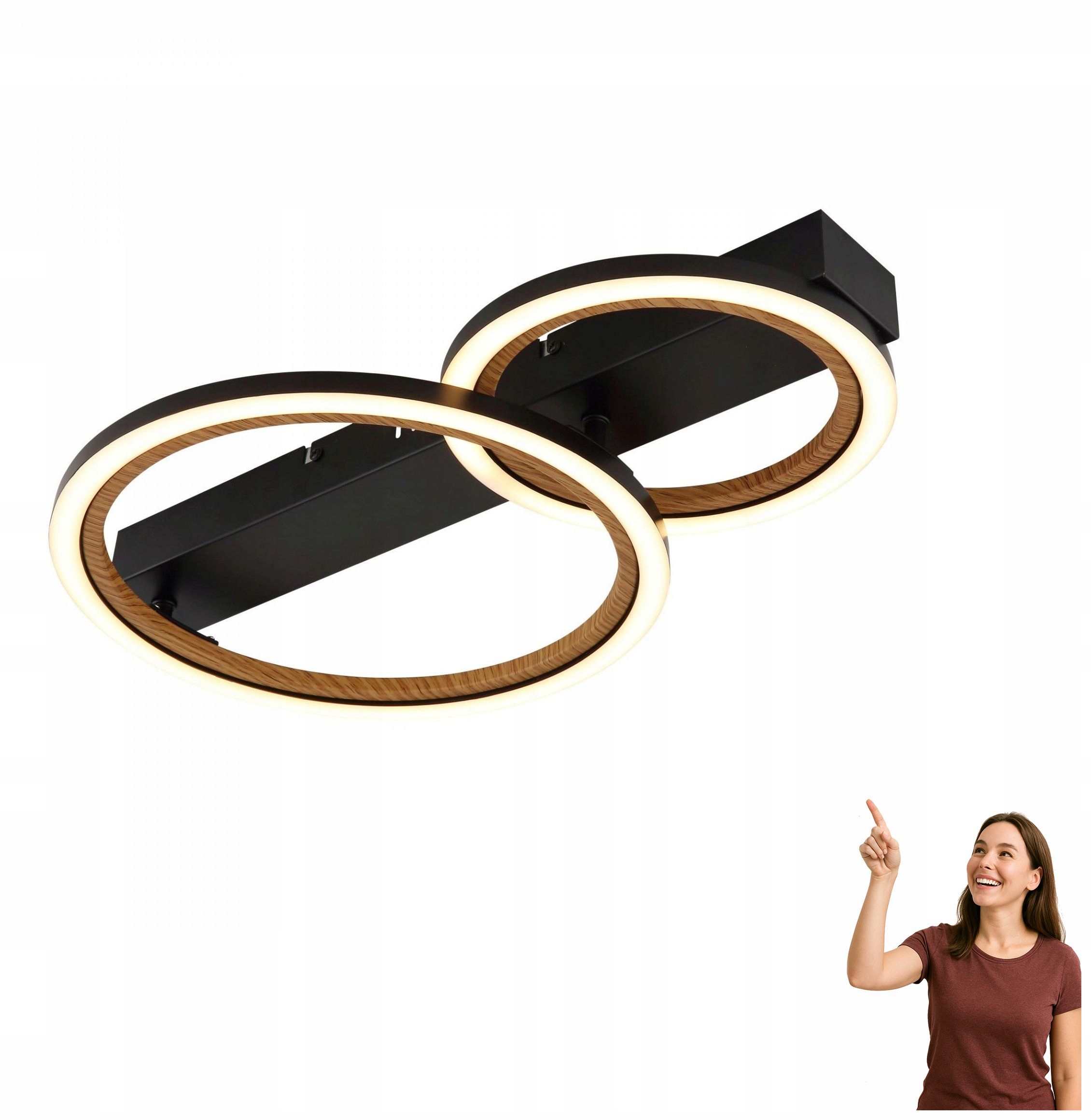 Led stropná lampa 30W Dakari I 67356D2 Globo