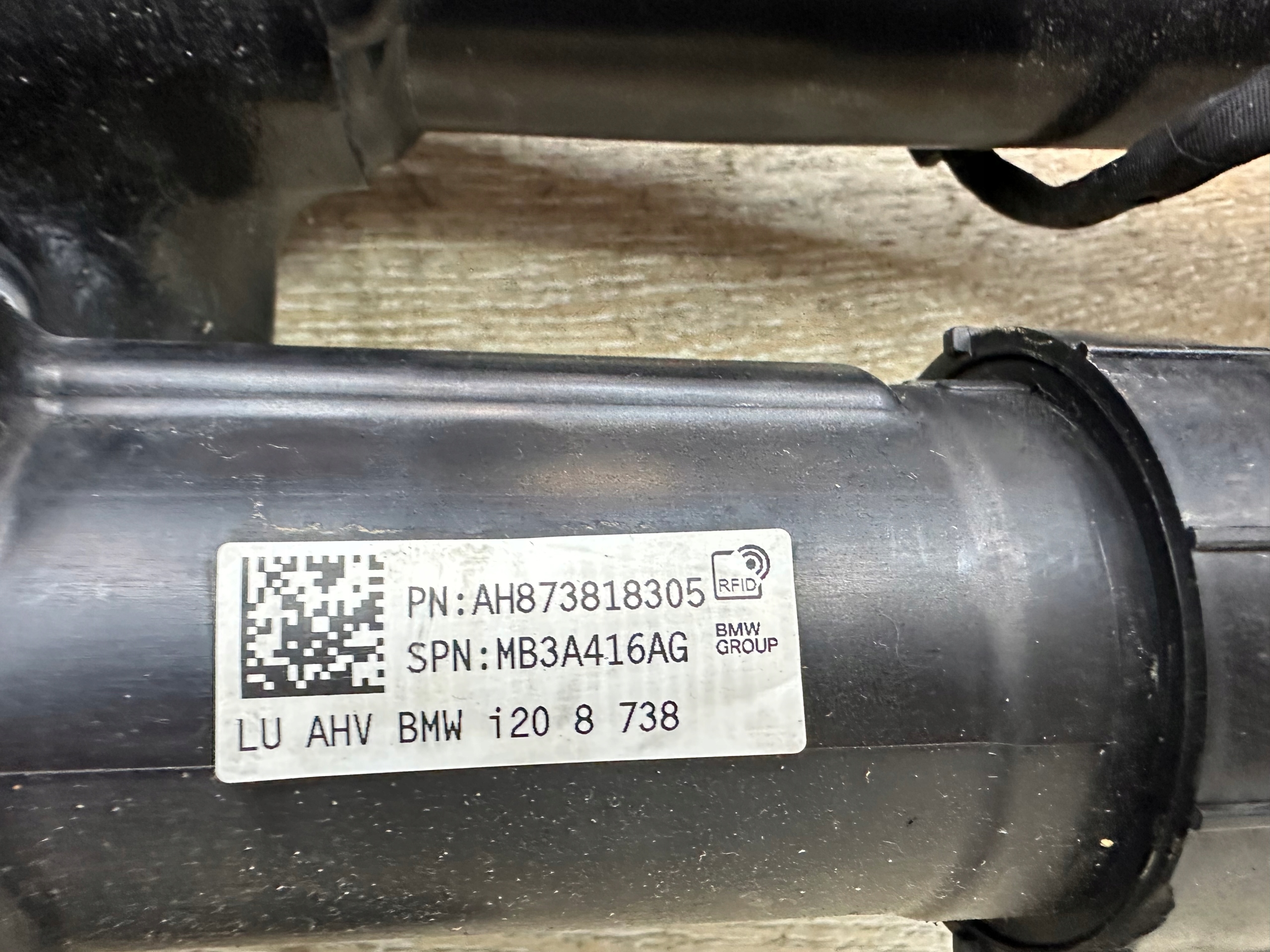BMW IX I20 Gancio traino 8738183 Originale