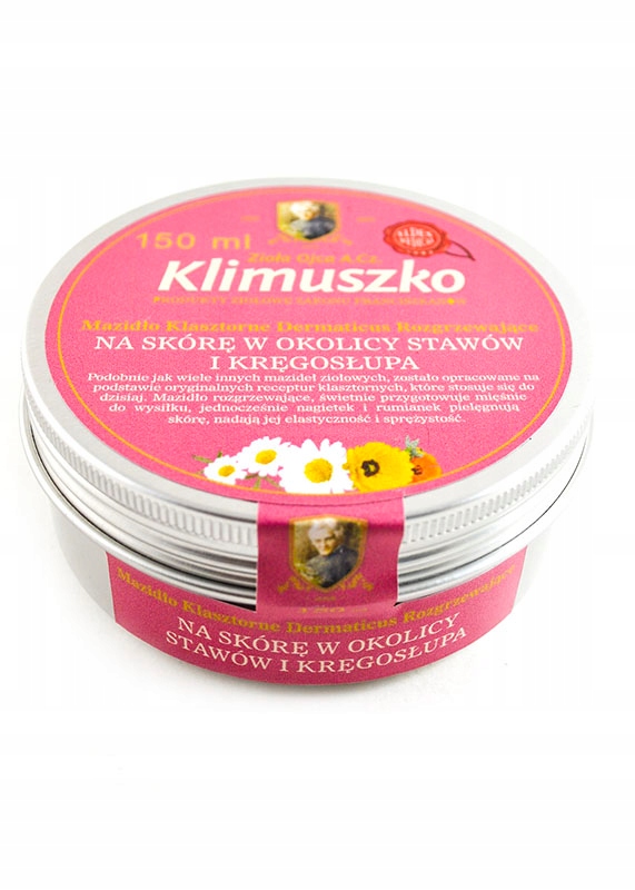 

Klimuszko Mazidło na stawy i kręgosłup 150 ml grze