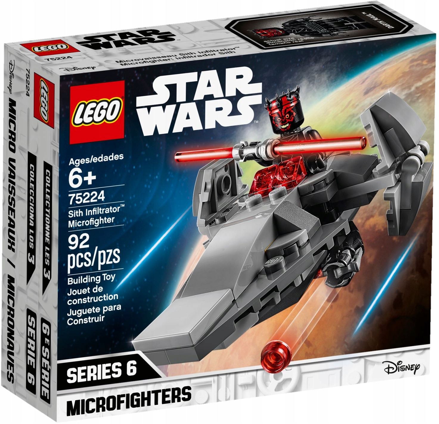 Lego Star Wars 75224 Infiltrátor Sithů Nové