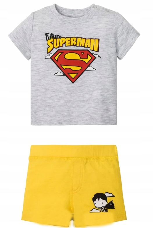 

Komplet Dziecięcy 62/68 koszulka+spodenki Superman