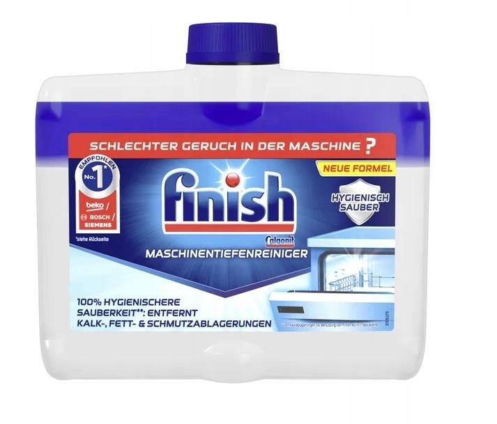 

Z Niemiec Finish Środek do Mycia Zmywarki 250 ml