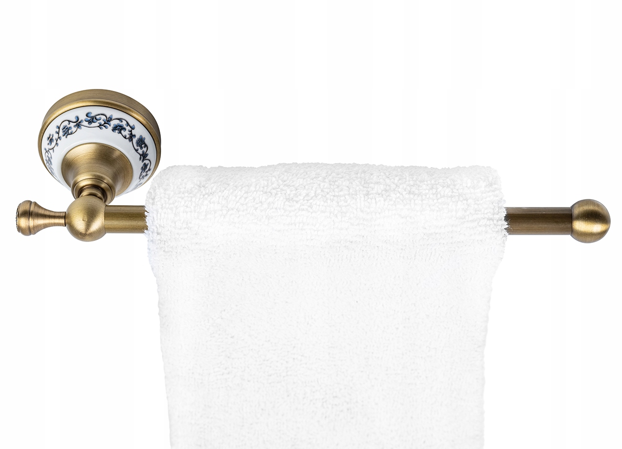 Nástěnný Věšák Držák Na Ručník Zlatý Staré Zlato Retro Sada Upevnění