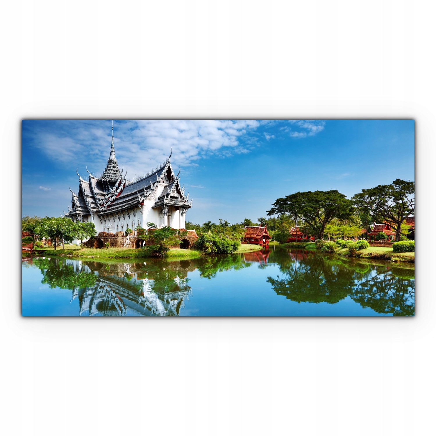 

Foto-obraz canvas 100x50 Pałac Jezioro Tajlandia