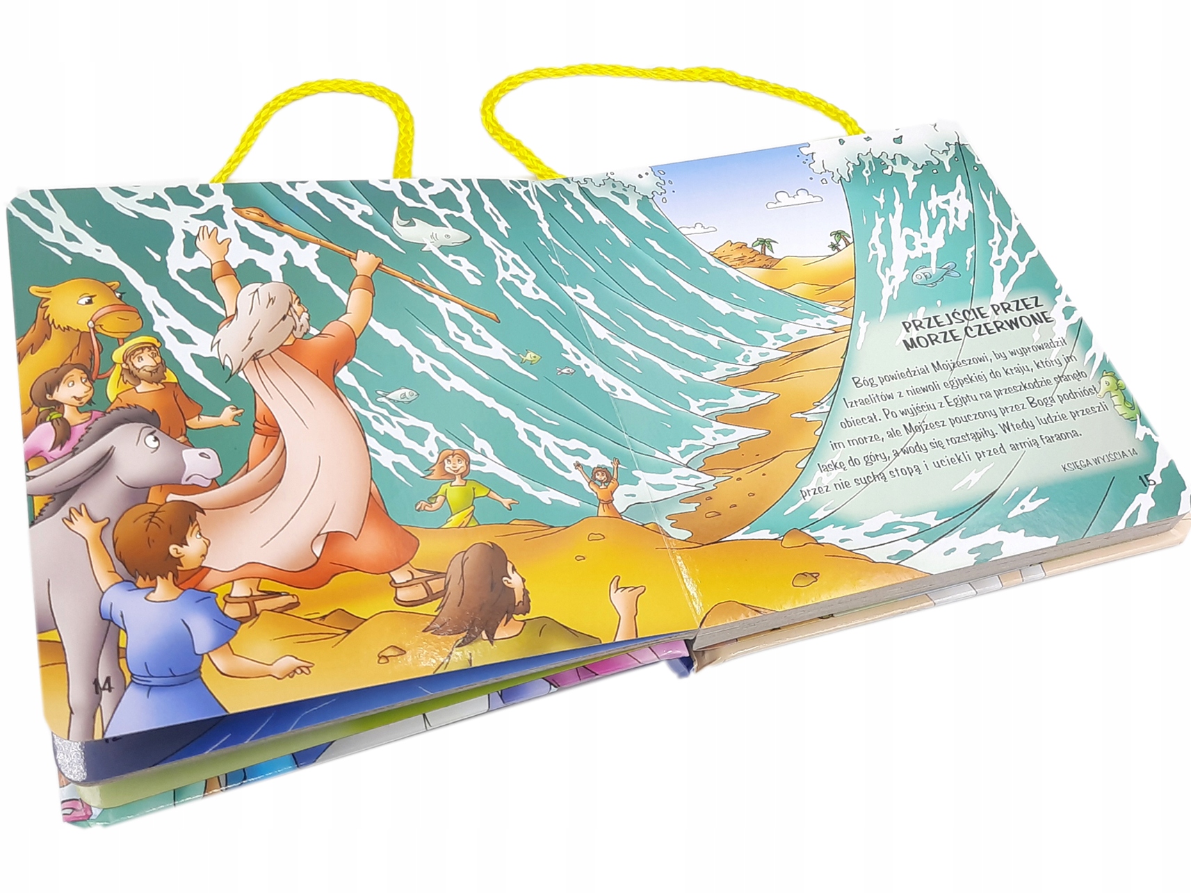 BIBLIA DLA DZIECKA Z GRAWREM PODRÓŻE Z BIBLIĄ ISBN 9788373008793