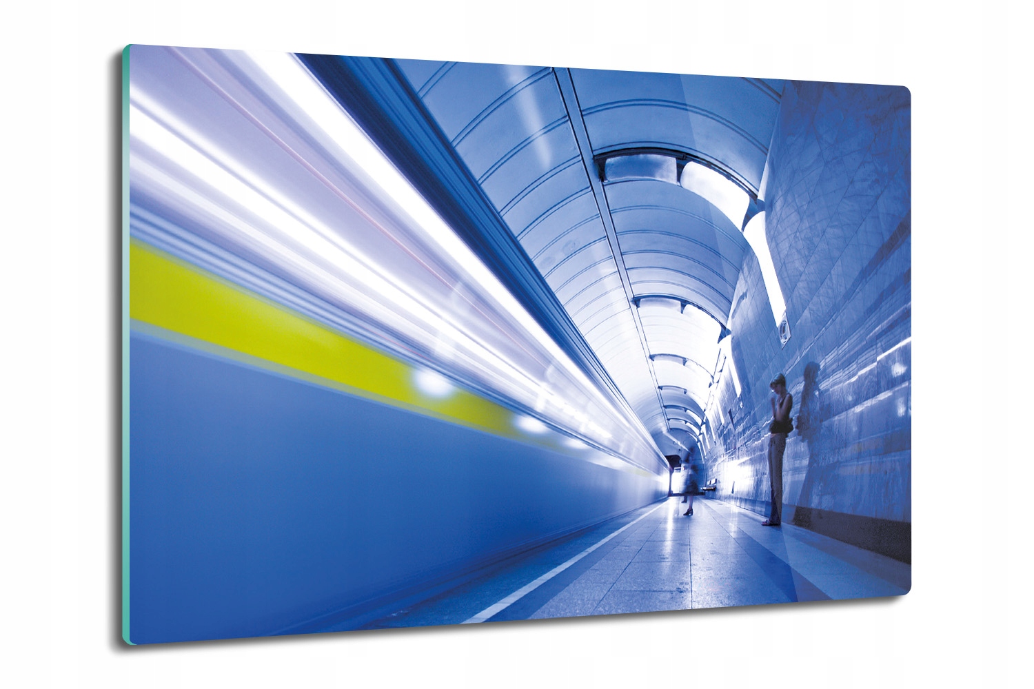 

szklana deska podkładka Stacja pociąg metro 80x52