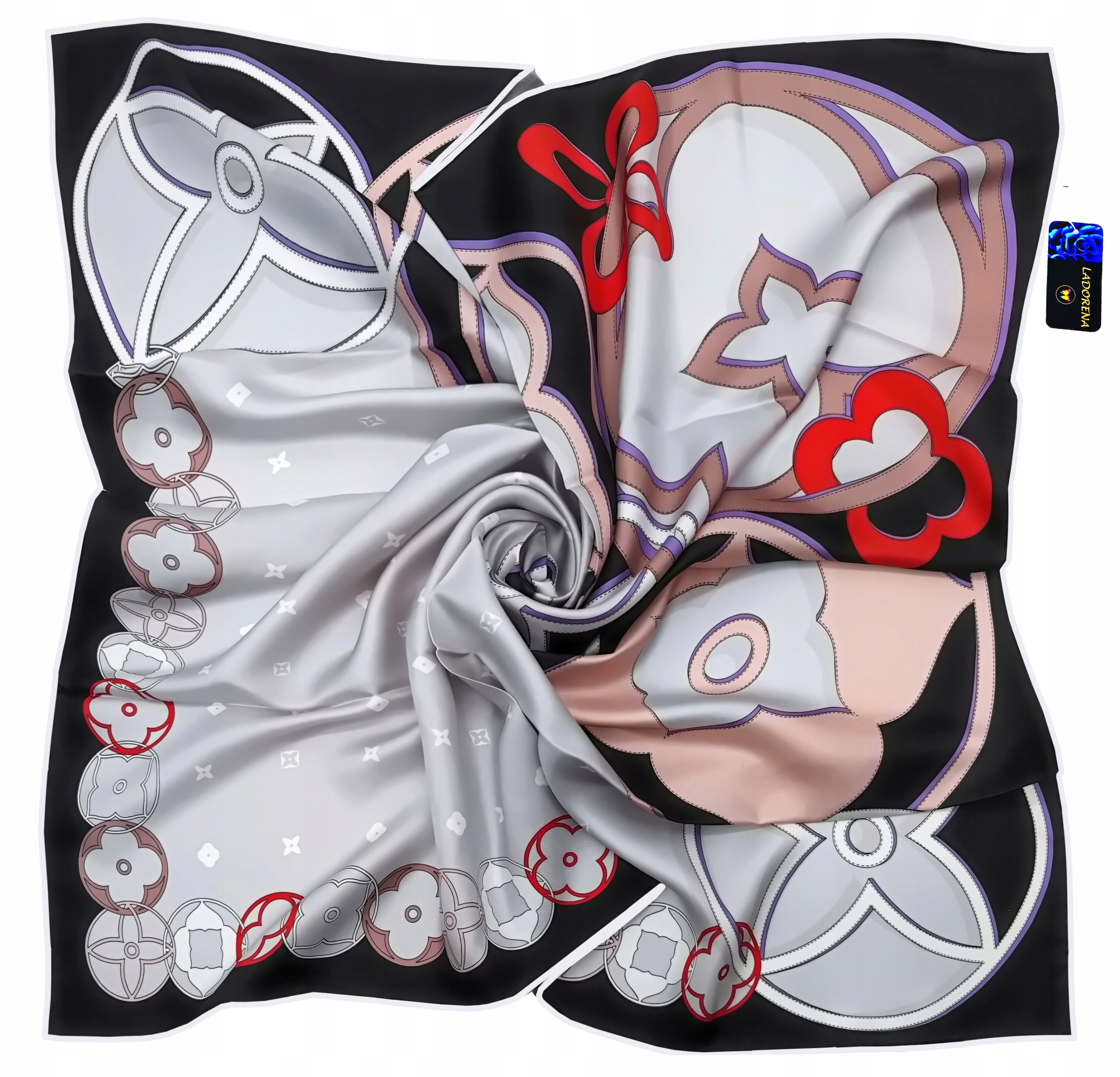 Hedvábný Šátek 100% Přírodní Morušový Hedvábí, Prémiová Kvalita+