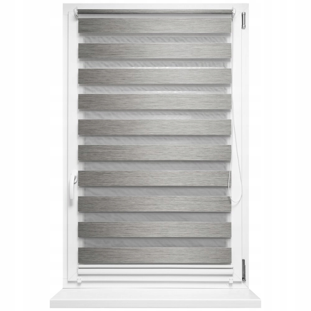 ROLETA DZIEŃ-NOC BEZINWAZYJNA R.KOLORY 40x130 cm Wzór gładki