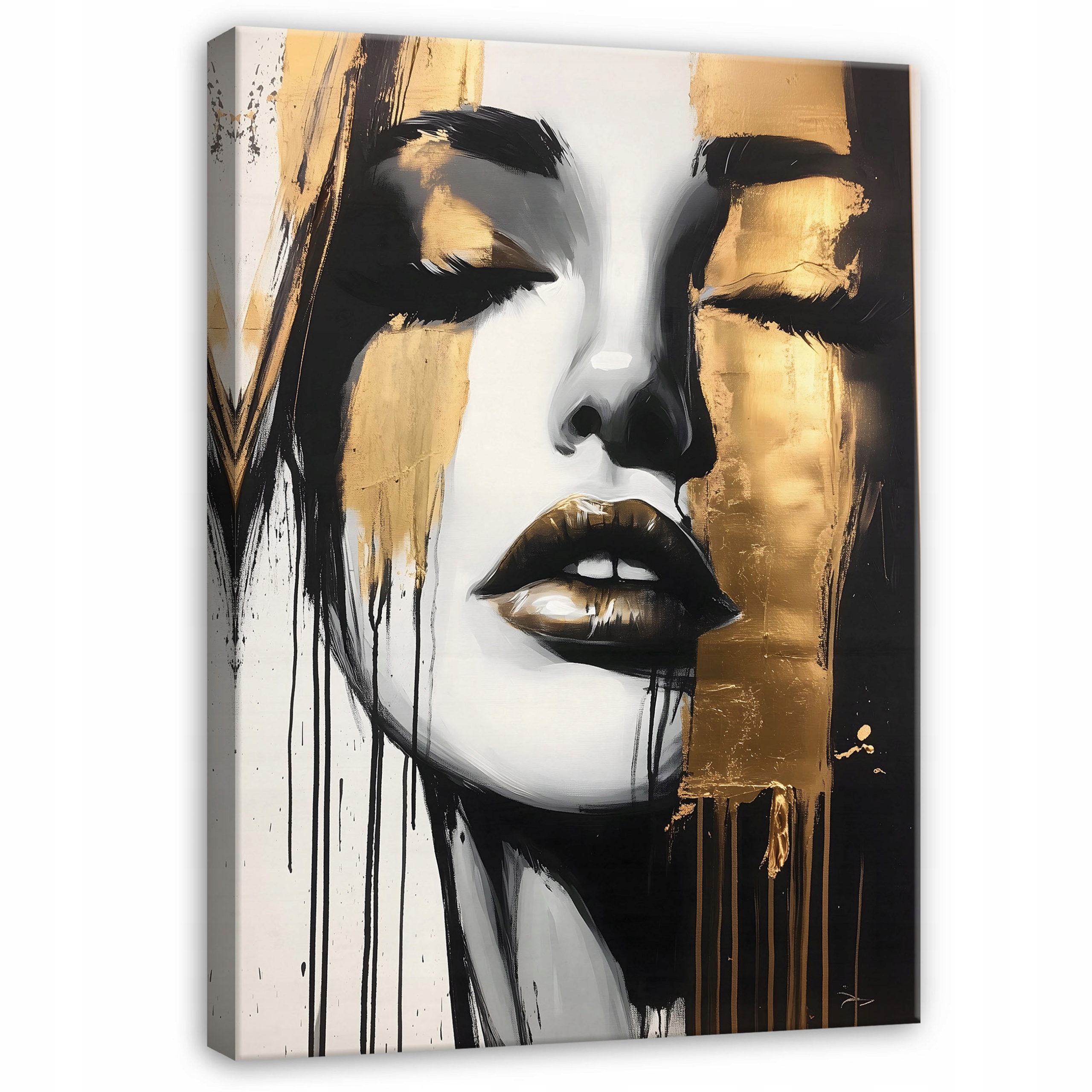 Obraz Žena Tvář Glamour Na Plátně Na Zeď Do Ložnice Obýváku 120x80