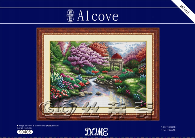 Křížková výšivka počítaná sada (kanva, mulina)