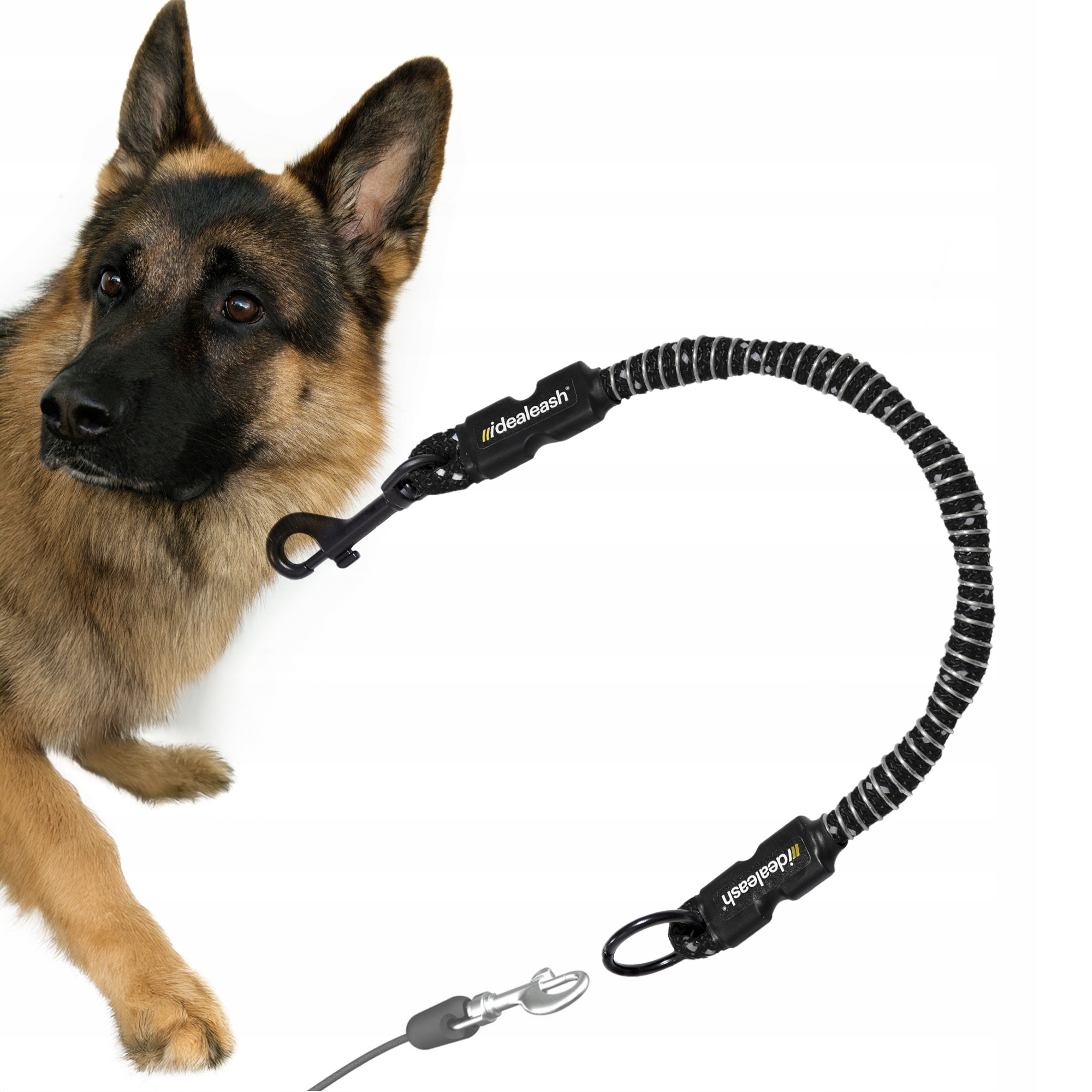Levně Tlumič nárazů pro vodítko pro velkého psa, Silný, Polský, univerzální pro Flexi,