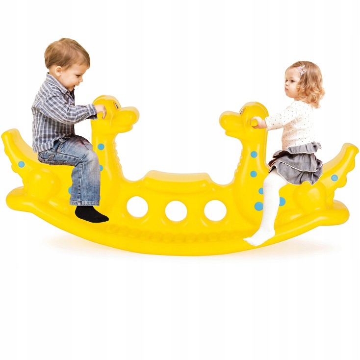 

Bujak Kołyska 3-OS Huśtawka Dino Na Biegunach XXL